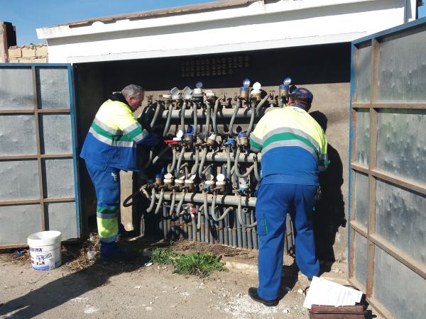 Campaña de renovación de contadores de agua en Écija